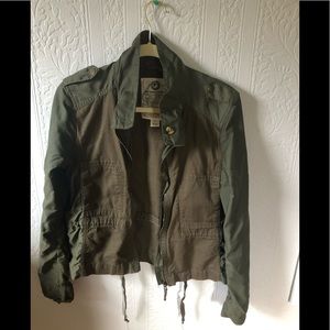 Lucky green military jacket size Large
